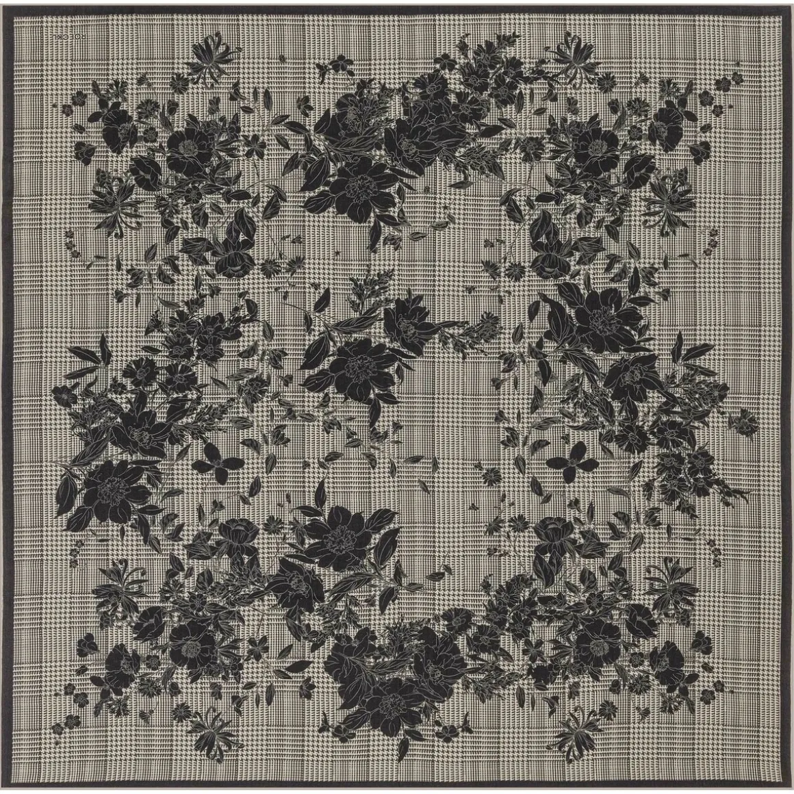 Blooming Frame 130x130 - black (schwarz)