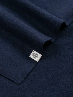 Business Cashmere Schal 30x180 - navy (blau)