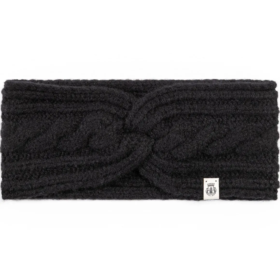 Cabled Charm Strirnband - black (schwarz)