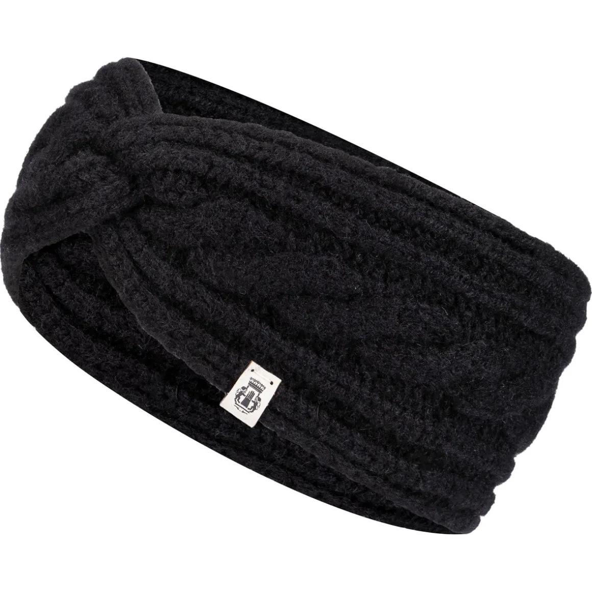 Cabled Charm Strirnband - black (schwarz)