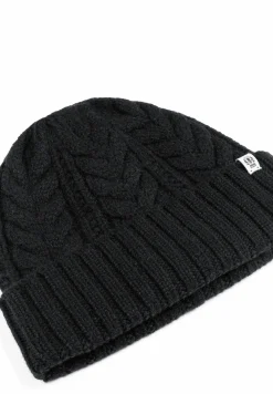 Cashmere Twist Mütze - black (schwarz)