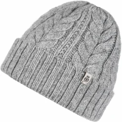 Cashmere Twist Mütze - flanell (grau)