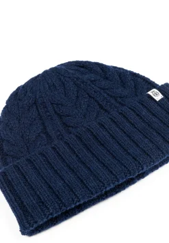 Cashmere Twist Mütze - navy (blau)
