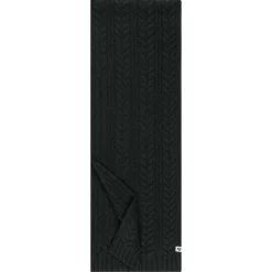 Cashmere Twist Schal 30x180 - black (schwarz)