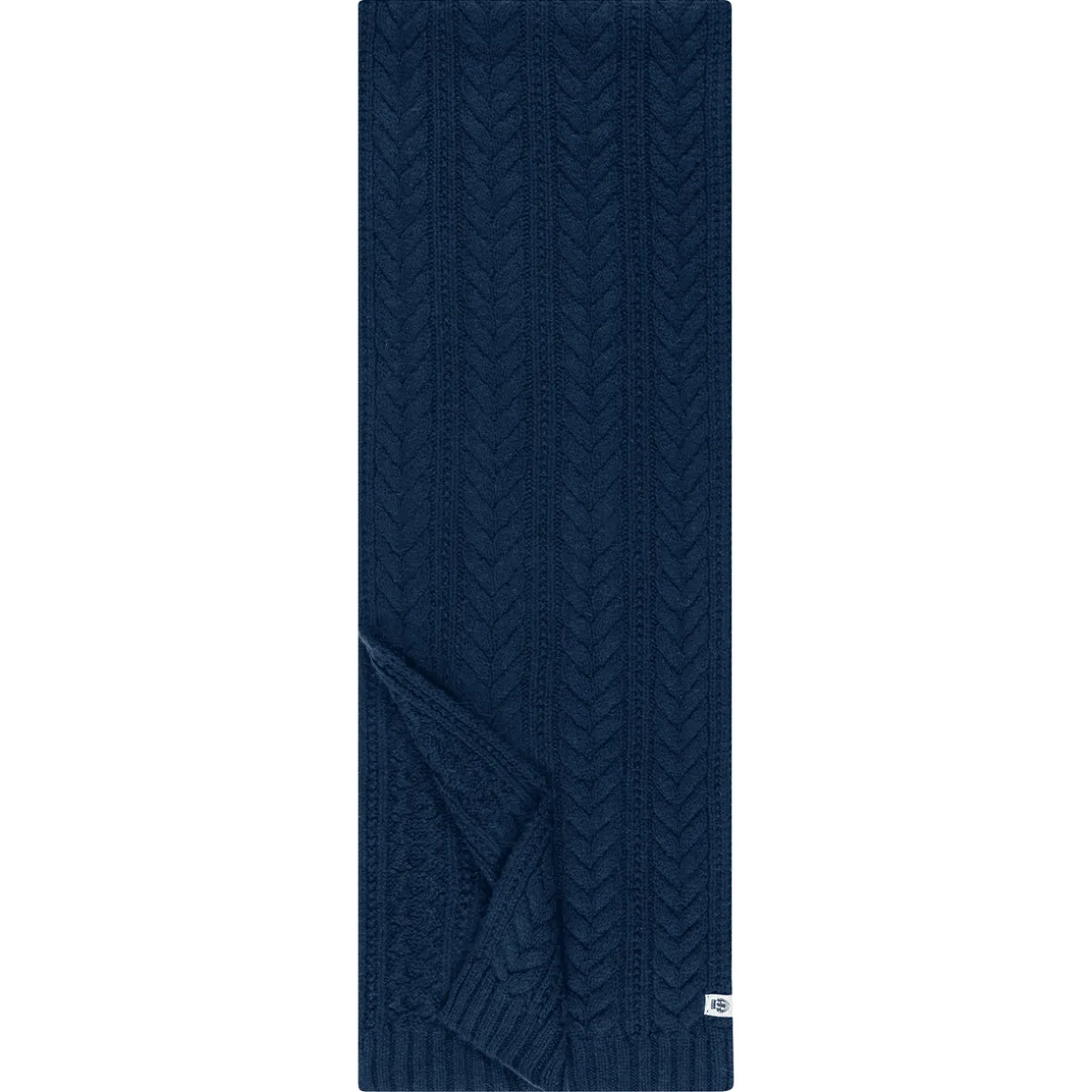 Cashmere Twist Schal 30x180 - navy (blau)