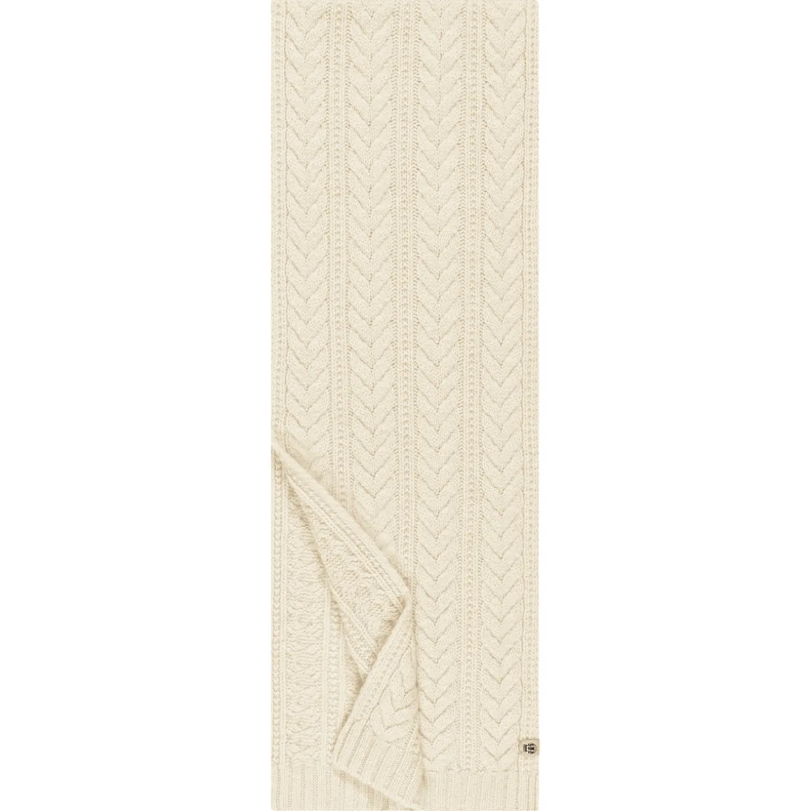 Cashmere Twist Schal 30x180 - woolwhite (weiss)