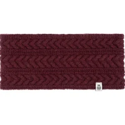 Cashmere Twist Stirnband - mulberry (rot)