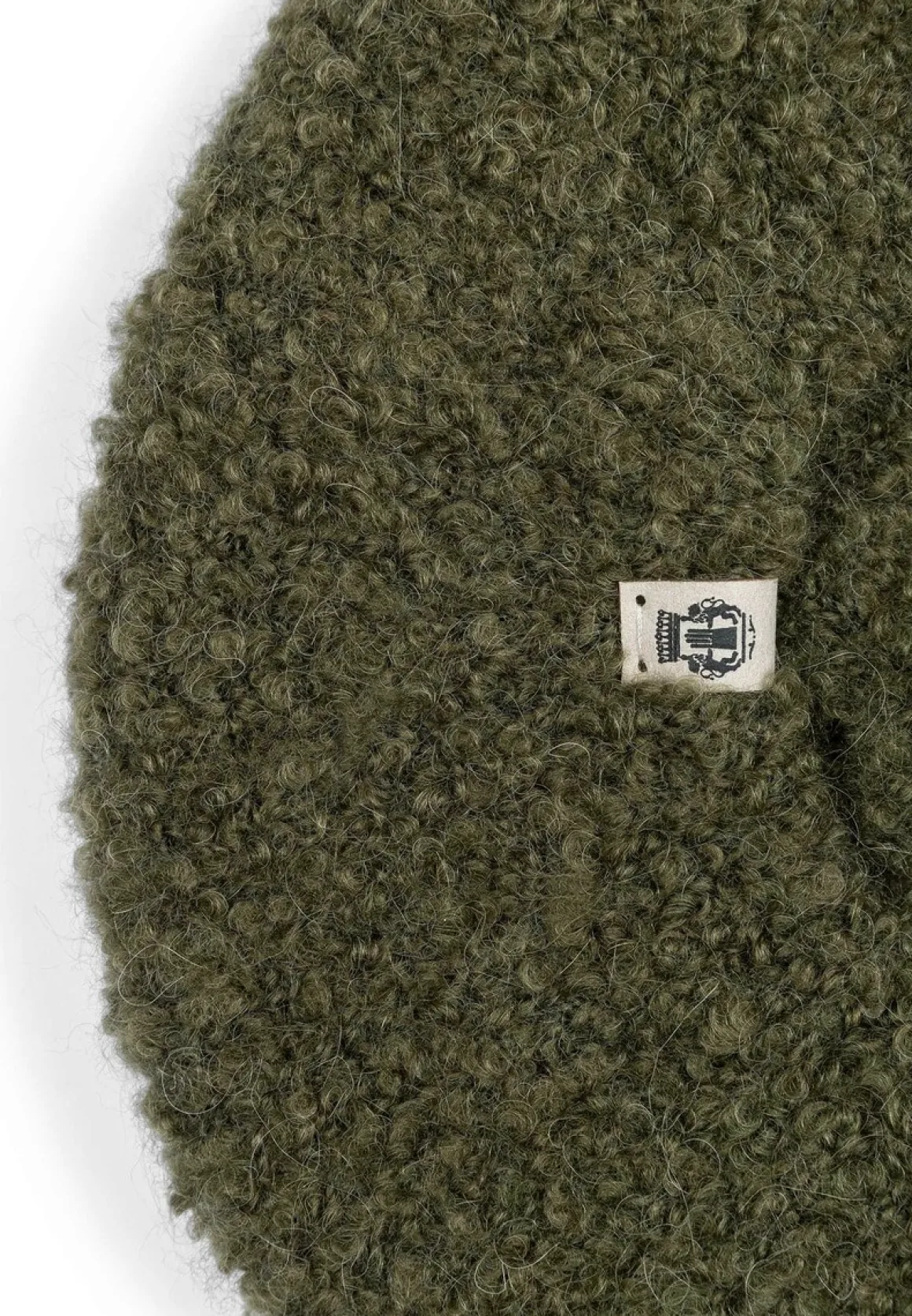 Classic Bouclé Mütze - moss (grün)