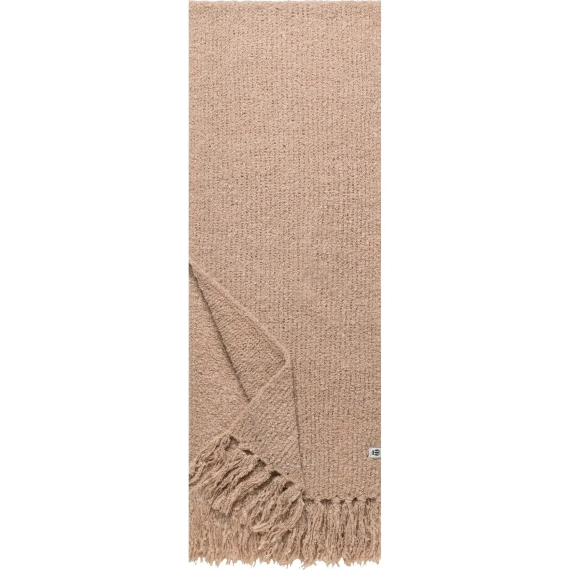 Classic Bouclé Schal 35x180 - camel (beige)
