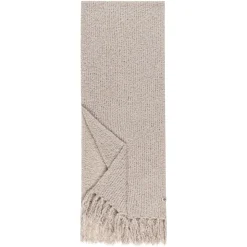 Classic Bouclé Schal 35x180 - cashmere (beige)
