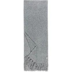 Classic Bouclé Schal 35x180 - flanell (grau)