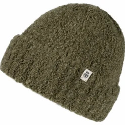 Classic Bouclé Umschlagmütze - moss (grün)