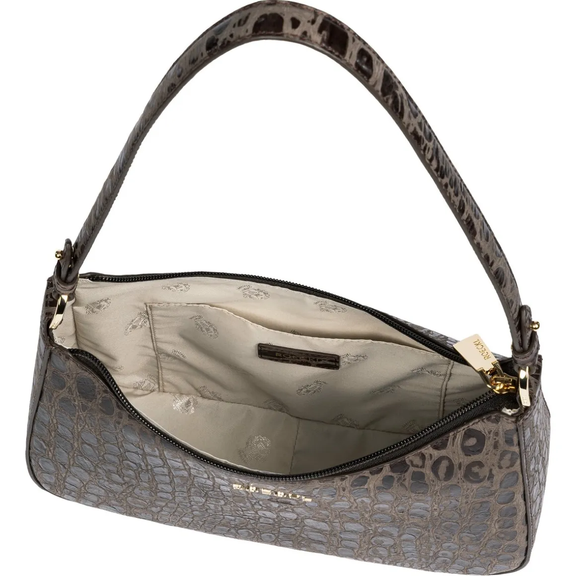 Cleo small Croco - mocca (braun)