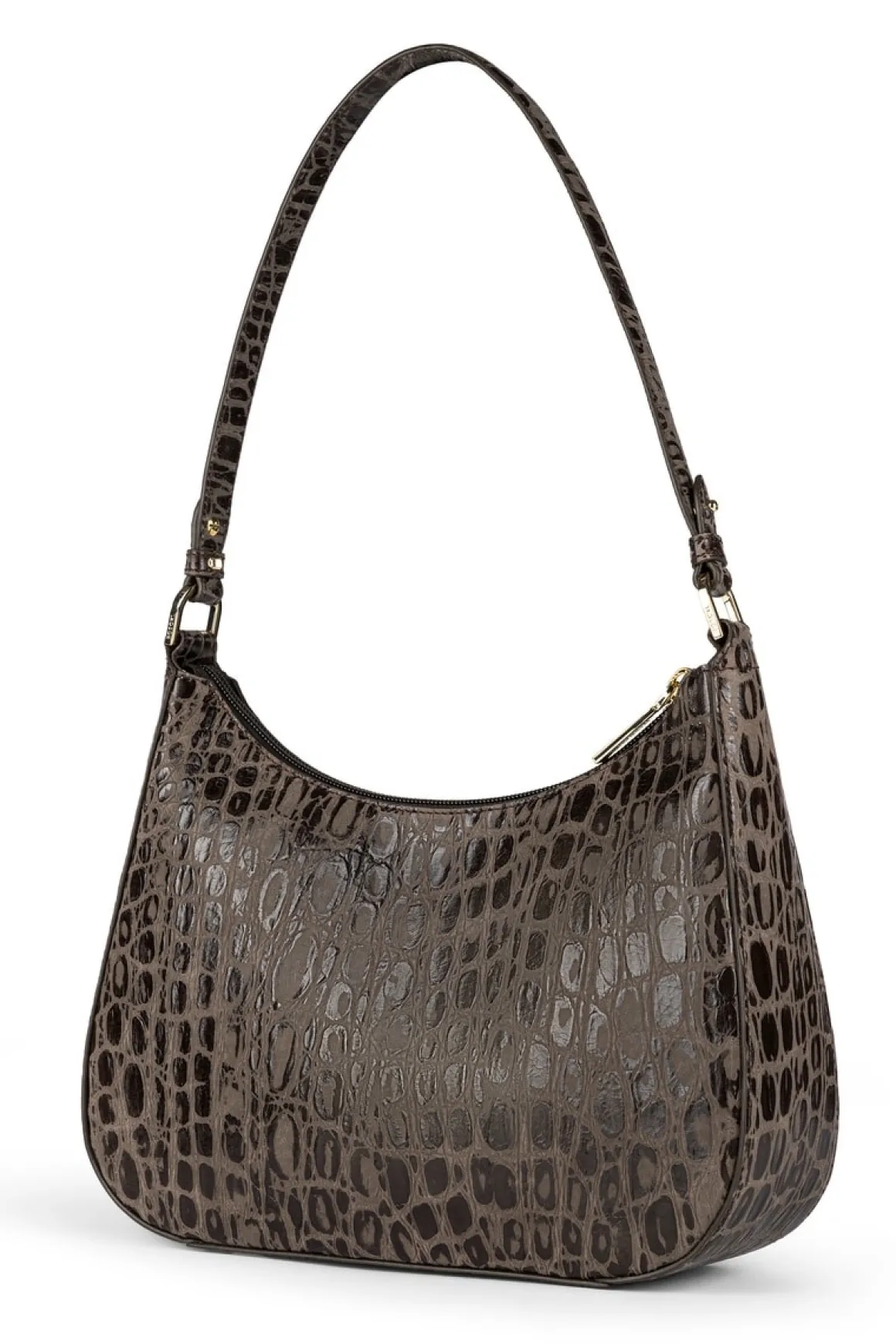 Cleo small Croco - mocca (braun)