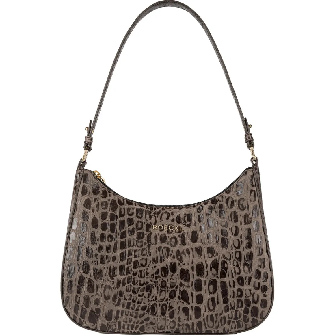 Cleo small Croco - mocca (braun)