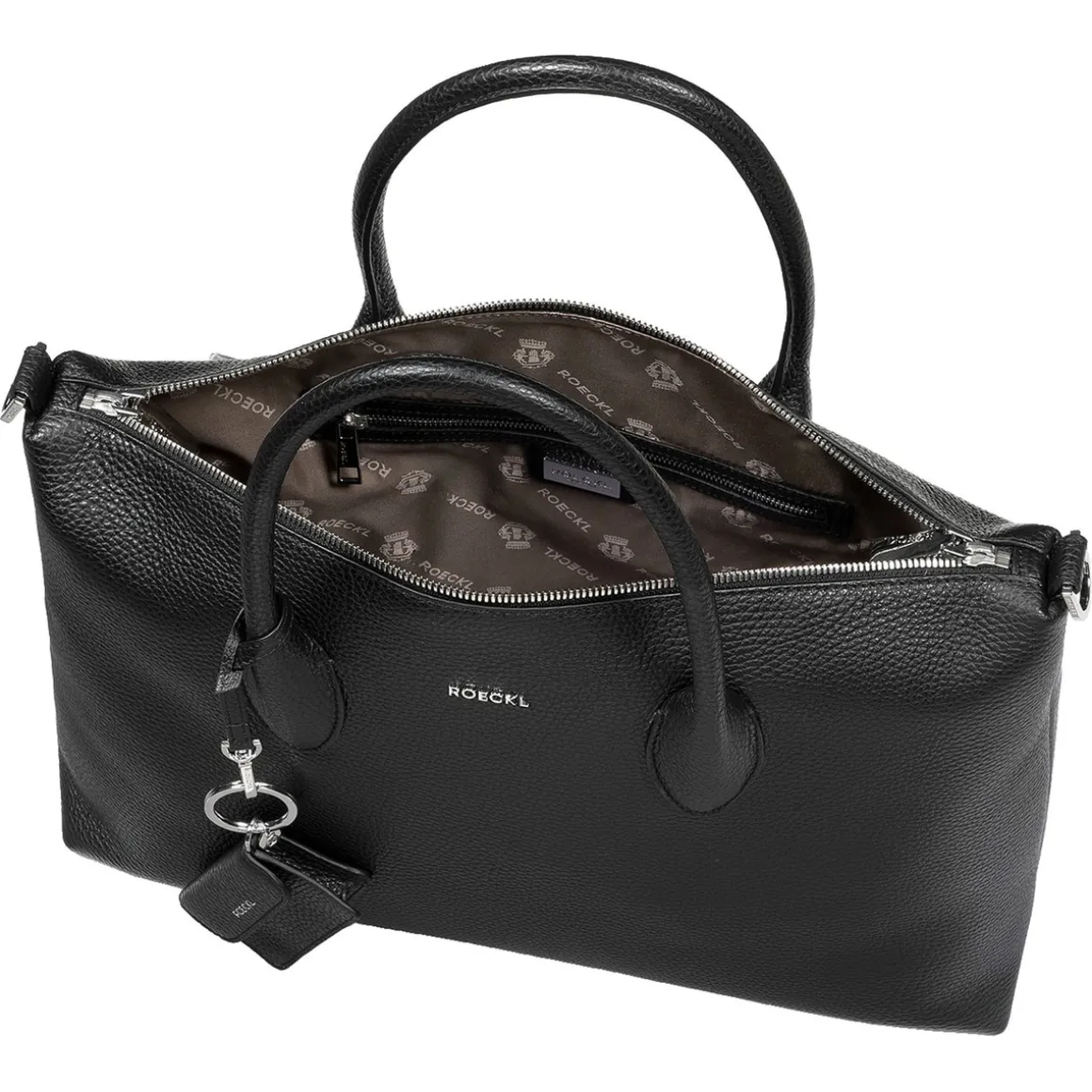 Dora Handtasche medium - black (schwarz)