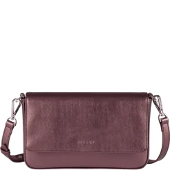 Emilia Shoulder bag metallic XS - wine (rot)