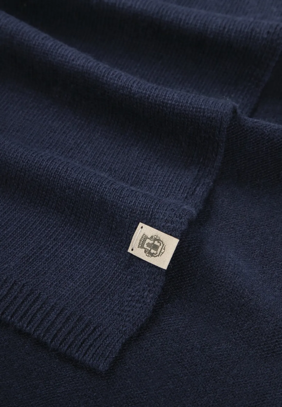 Essentials Schal 35x180 - navy (blau)