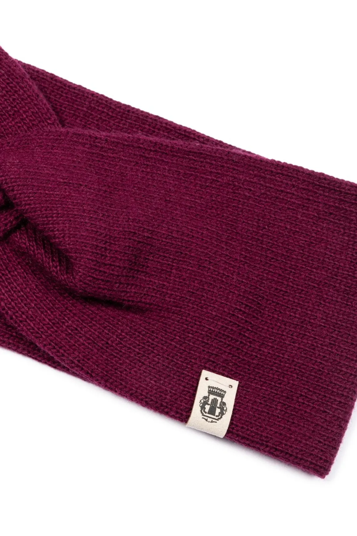 Essentials Stirnband - wine (rot)