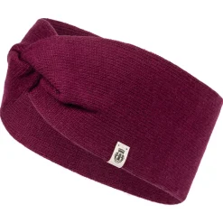 Essentials Stirnband - wine (rot)