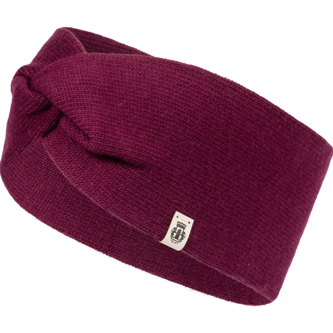 Essentials Stirnband - wine (rot)