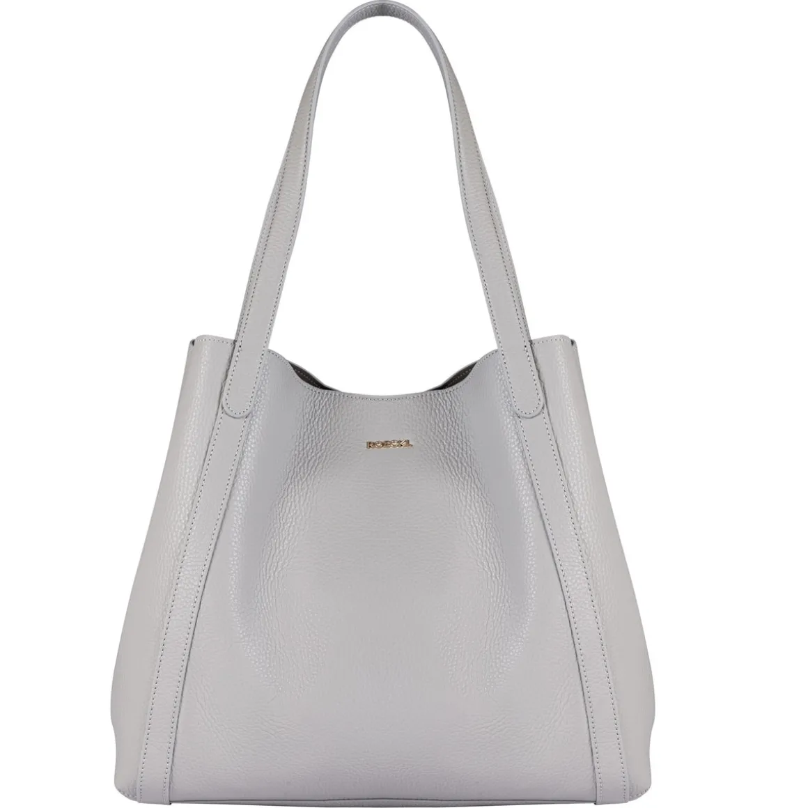 Florence Shopper Grained large - moonstone (grau)