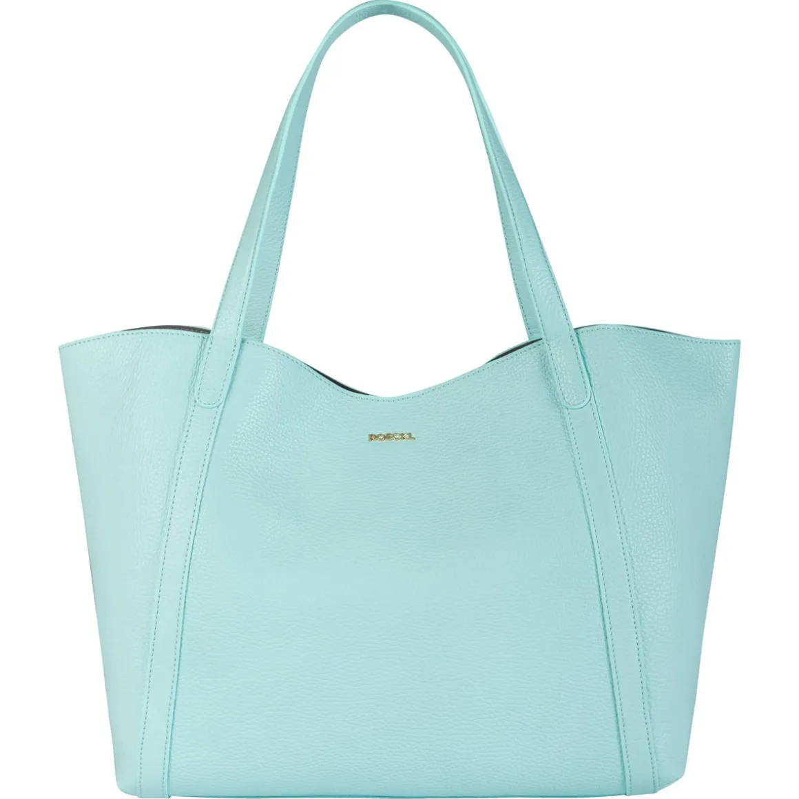 Florence Shopper Grained large - jade (grün)