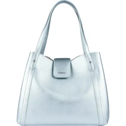 Florence Shopper metallic medium - silver (grau)