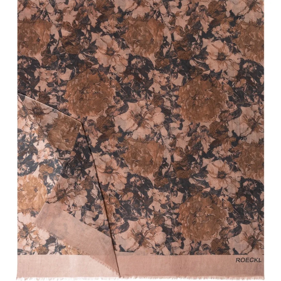 Flower Wind 80x180 - coffee (braun)