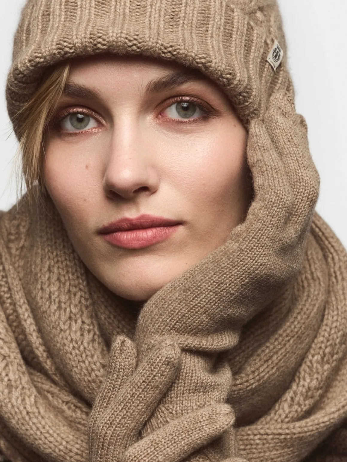 Frozen Winter Mütze - taupe (beige)