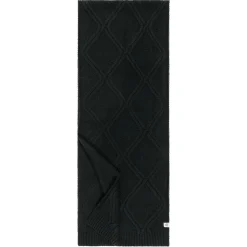 Frozen Winter Schal 35x180 - black (schwarz)