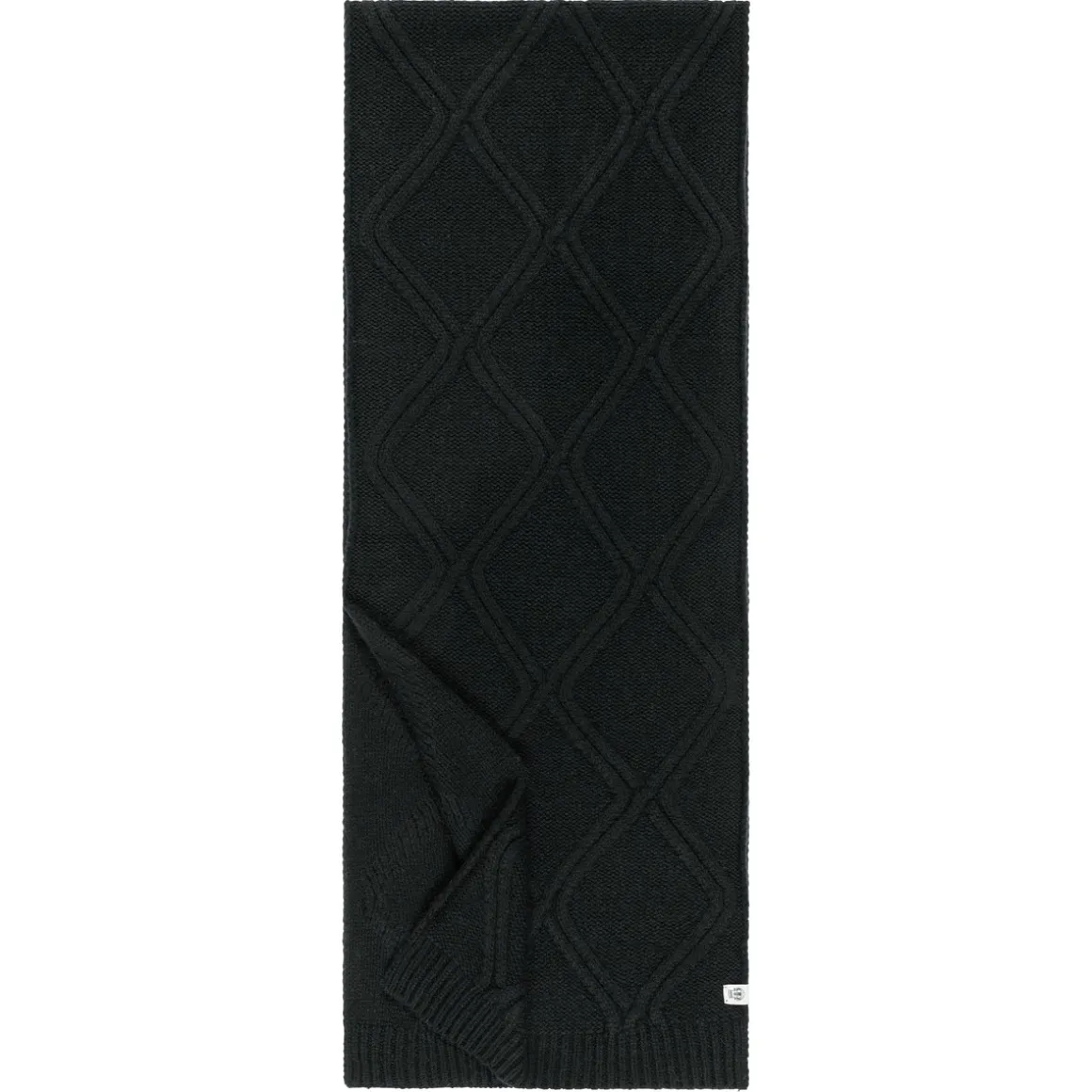 Frozen Winter Schal 35x180 - black (schwarz)