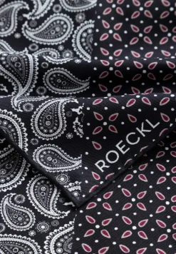 Gentleman´s Poket Square 30x30 - multi black (schwarz)