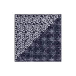 Gentleman´s Poket Square 30x30 - multi navy (blau)
