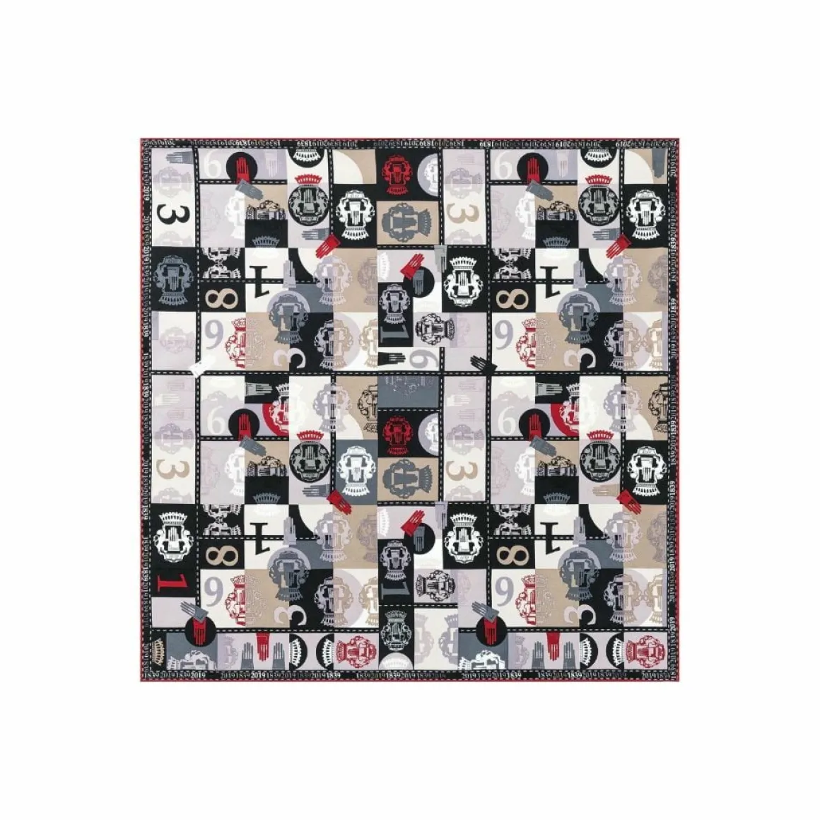 Jubilee Nicki 53x53 - multi grey (grau)