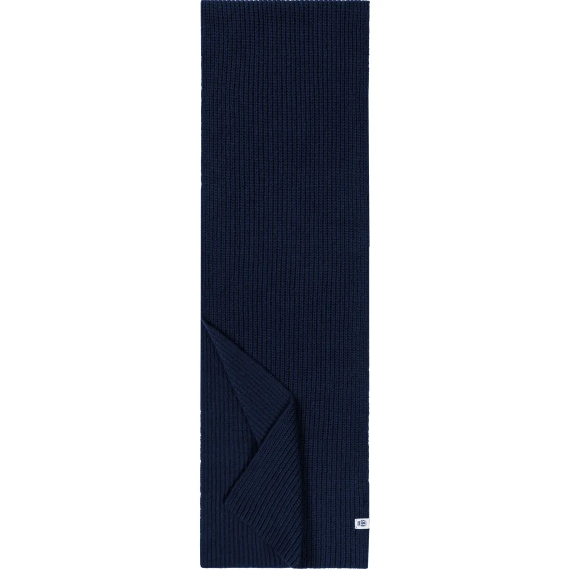Klassischer Strickschal - navy (blau)