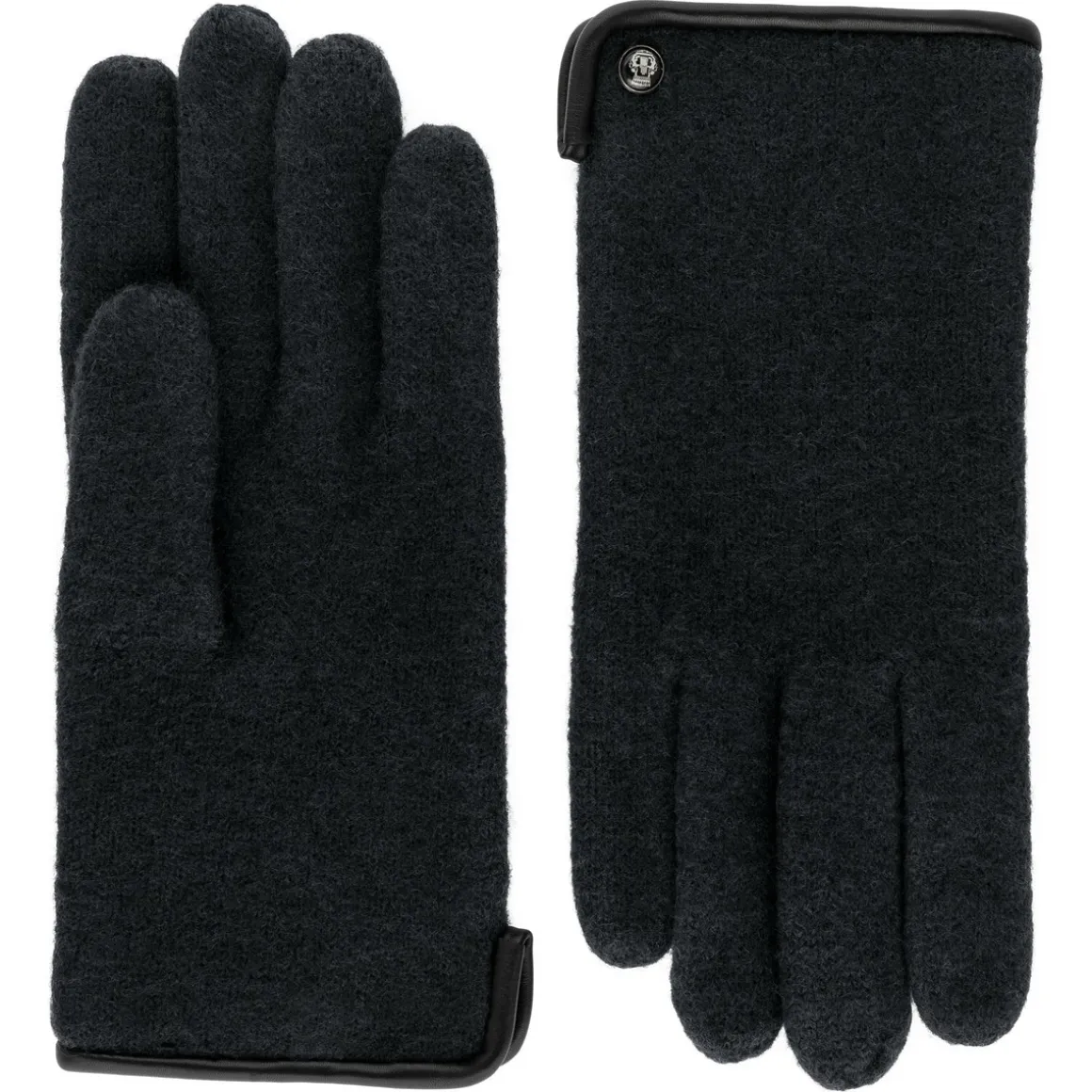 Klassischer Walkhandschuh Men - black (schwarz)