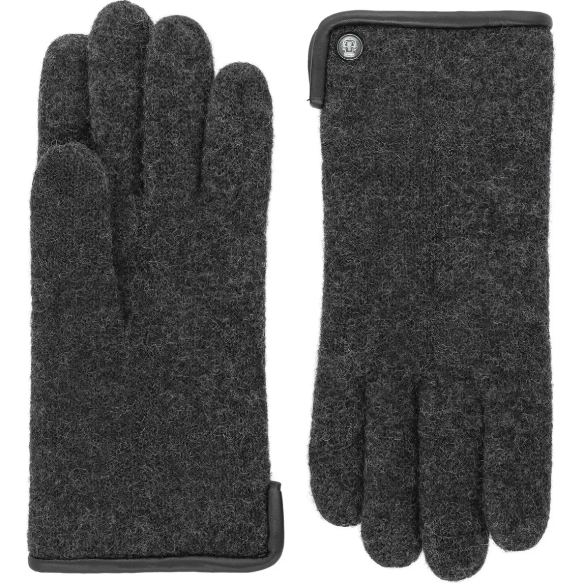 Klassischer Walkhandschuh Men - anthracite (grau)