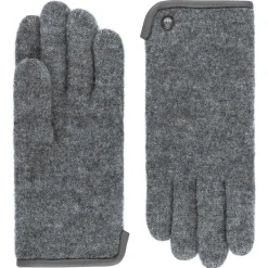 Klassischer Walkhandschuh Women - flanell (grau)
