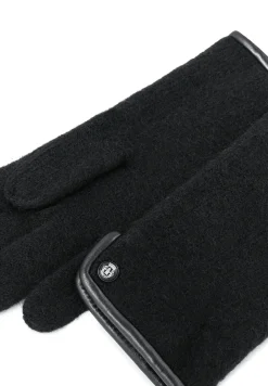 Klassischer Walkhandschuh Women - black (schwarz)