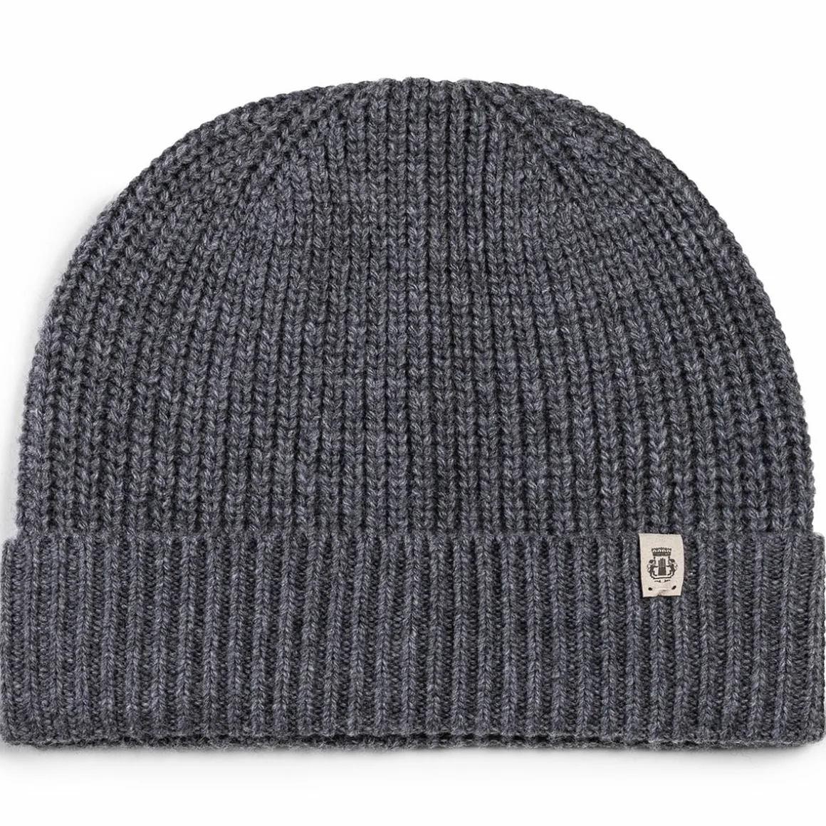 Klassische Strickmütze - anthracite (grau)