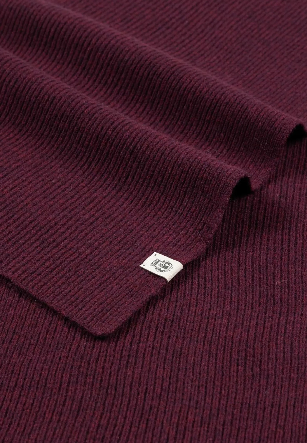Manhattan Schal 35x180 - mulberry (rot)