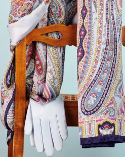 Paisley Reverie 70x180 - multi blue (blau)