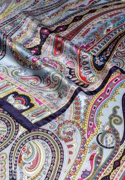 Paisley Reverie 70x180 - multi blue (blau)