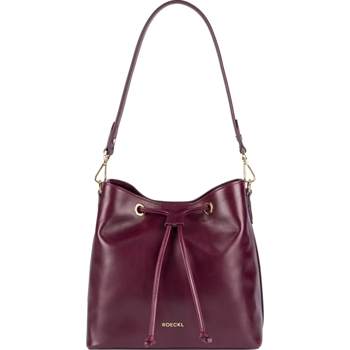 Pitti shoulder bag medium - mulberry (rot)