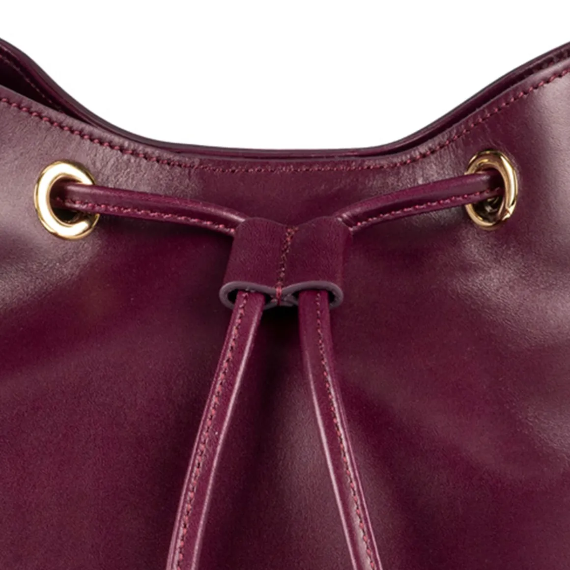 Pitti shoulder bag medium - mulberry (rot)
