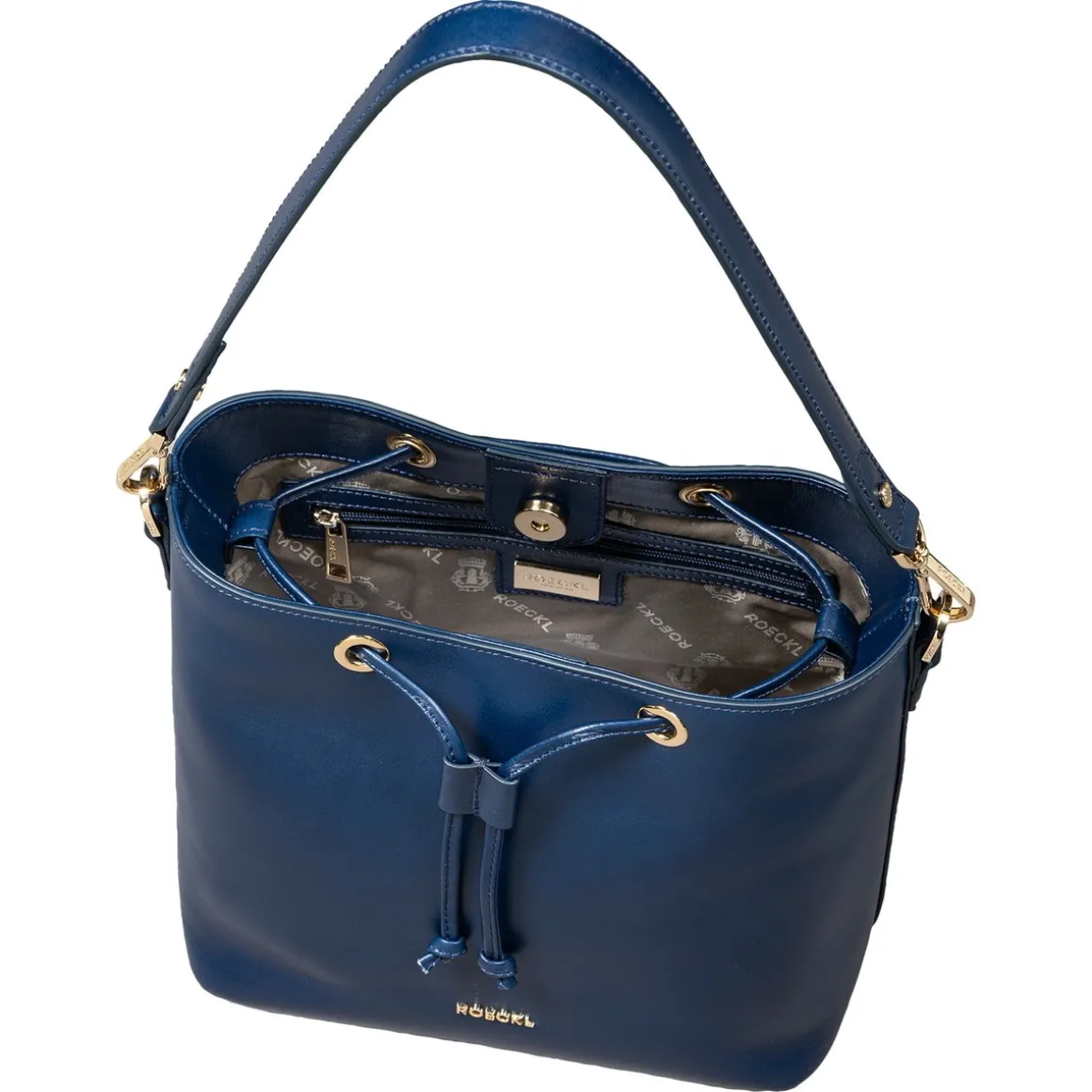 Pitti shoulder bag medium - navy (blau)