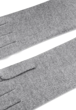 Pure Cashmere Handschuhe - flanell (grau)