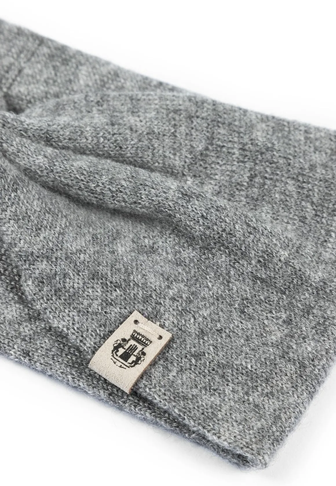 Pure Cashmere Stirnband - flanell (grau)