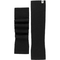 Pure Cashmere Stulpe - black (schwarz)